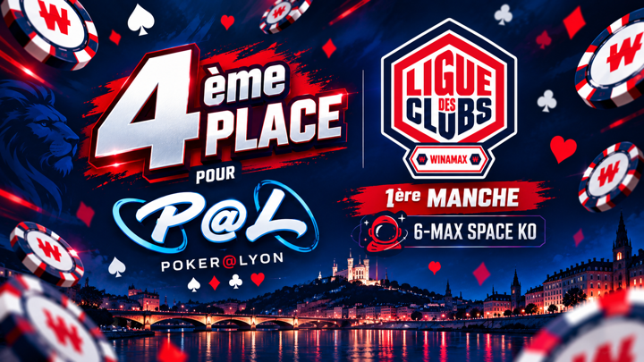 Image Poker@Lyon, 4ème au classement de la Ligue Des Clubs